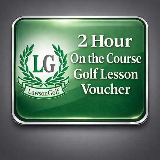 On The Course Playing Lesson (Duration 2 hour) - Combination of range warm up and on the golf course lesson
